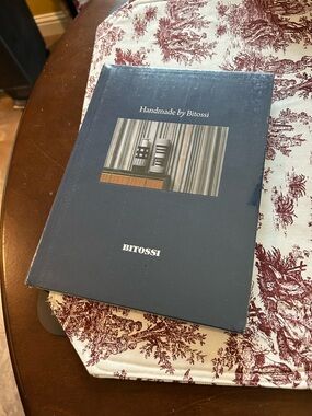 Bitossi “Handmade by Bitossi” Blue Hardcover Catalogue 100 years New no returns